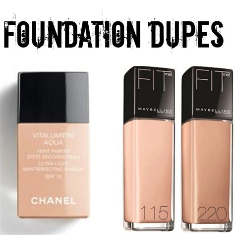 chanel foundation dupe|chanel les beiges foundation dupe.